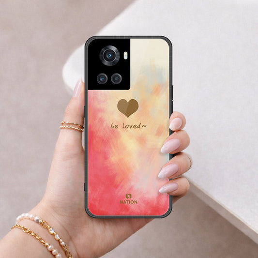 OnePlus 3T Cover - Onation Heart Series - HQ Ultra Shine Premium Infinity Glass Soft Silicon Borders Case