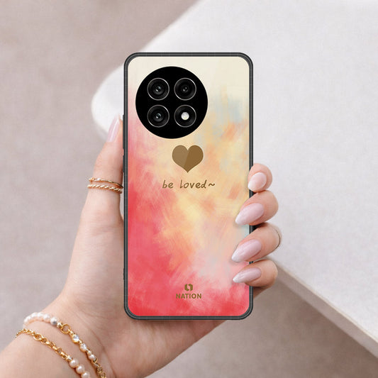 OnePlus Ace 5 Cover - Onation Heart Series - HQ Ultra Shine Premium Infinity Glass Soft Silicon Borders Case