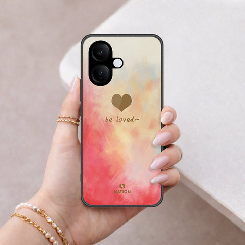 Vivo Y200 4G Cover - Onation Heart Series - HQ Ultra Shine Premium Infinity Glass Soft Silicon Borders Case