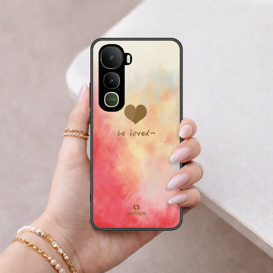 Vivo Y400 4G Cover - Onation Heart Series - HQ Ultra Shine Premium Infinity Glass Soft Silicon Borders Case