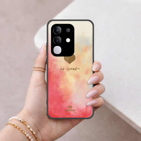 Vivo Y29 4G Cover - Onation Heart Series - HQ Ultra Shine Premium Infinity Glass Soft Silicon Borders Case