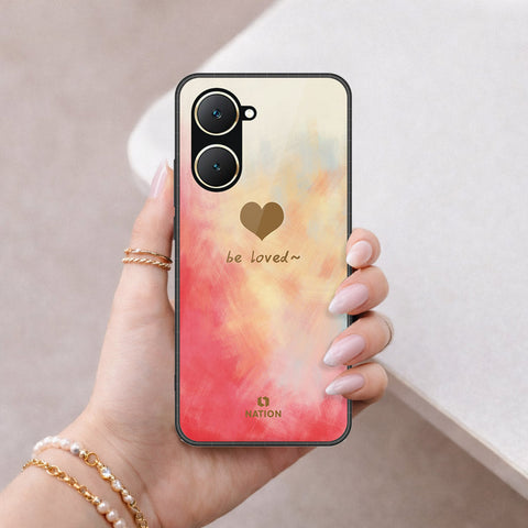 Vivo Y18 Cover - Onation Heart Series - HQ Ultra Shine Premium Infinity Glass Soft Silicon Borders Case