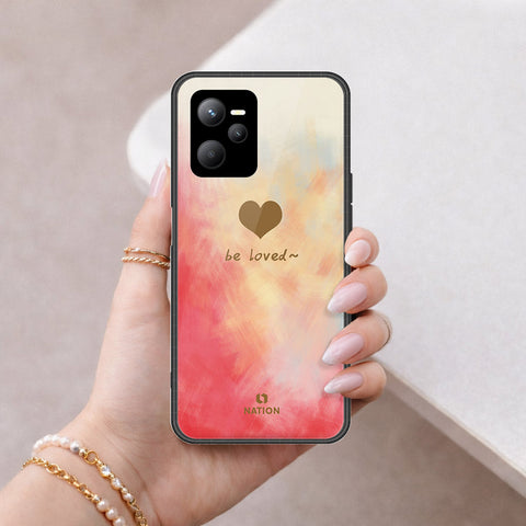 Realme Narzo 50A Prime Cover - Onation Heart Series - HQ Ultra Shine Premium Infinity Glass Soft Silicon Borders Case