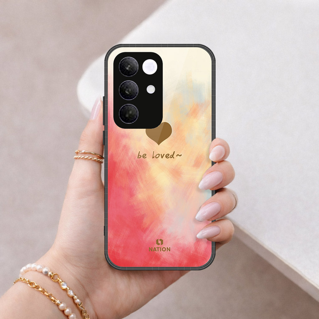 Realme C85 Pro Cover - Onation Heart Series - HQ Ultra Shine Premium Infinity Glass Soft Silicon Borders Case