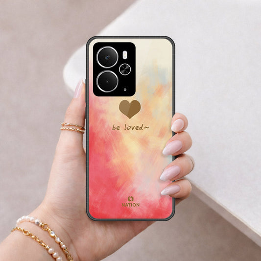 Realme 14T Cover - Onation Heart Series - HQ Ultra Shine Premium Infinity Glass Soft Silicon Borders Case
