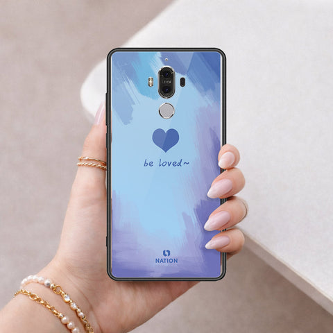 Huawei Mate 9 Cover - Onation Heart Series - HQ Ultra Shine Premium Infinity Glass Soft Silicon Borders Case