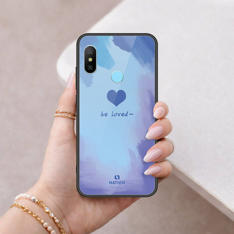 Xiaomi Mi A2 Cover - Onation Heart Series - HQ Ultra Shine Premium Infinity Glass Soft Silicon Borders Case