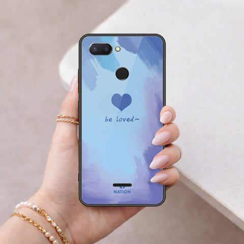 Xiaomi Redmi 6 Cover - Onation Heart Series - HQ Ultra Shine Premium Infinity Glass Soft Silicon Borders Case