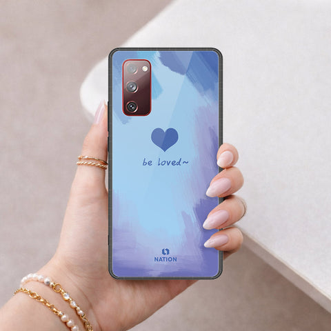 Samsung Galaxy S20 FE Cover - Onation Heart Series - HQ Ultra Shine Premium Infinity Glass Soft Silicon Borders Case