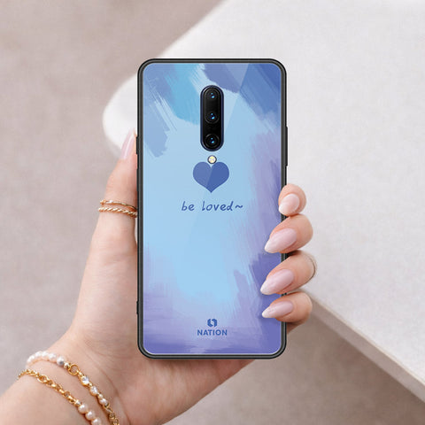 OnePlus 7 Pro Cover - Onation Heart Series - HQ Ultra Shine Premium Infinity Glass Soft Silicon Borders Case
