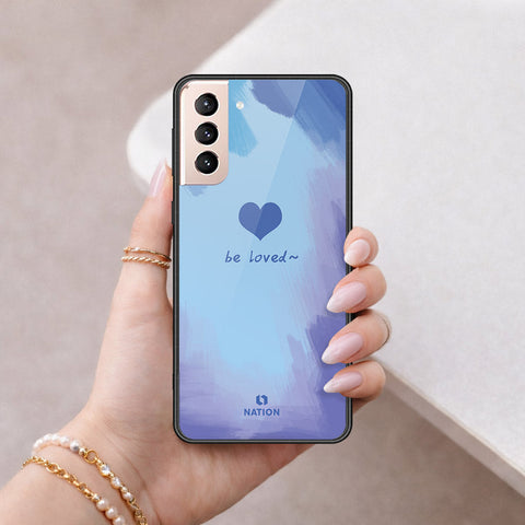 Samsung Galaxy S22 5G Cover - Onation Heart Series - HQ Ultra Shine Premium Infinity Glass Soft Silicon Borders Case