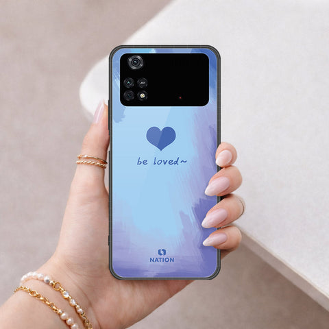 Xiaomi Poco M4 Pro Cover - Onation Heart Series - HQ Ultra Shine Premium Infinity Glass Soft Silicon Borders Case