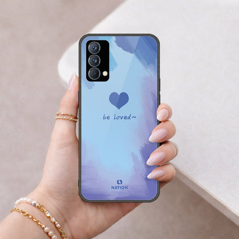 Realme GT Master Cover - Onation Heart Series - HQ Ultra Shine Premium Infinity Glass Soft Silicon Borders Case