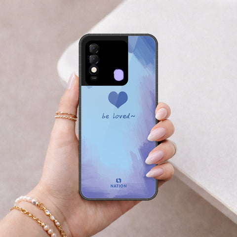 Tecno Spark 8 Cover - Onation Heart Series - HQ Ultra Shine Premium Infinity Glass Soft Silicon Borders Case