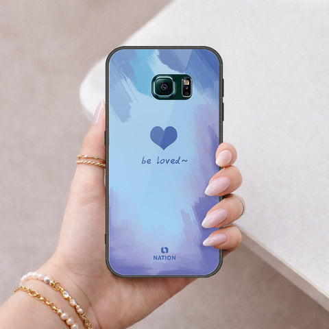 Samsung Galaxy S6 Edge Plus Cover - Onation Heart Series - HQ Ultra Shine Premium Infinity Glass Soft Silicon Borders Case