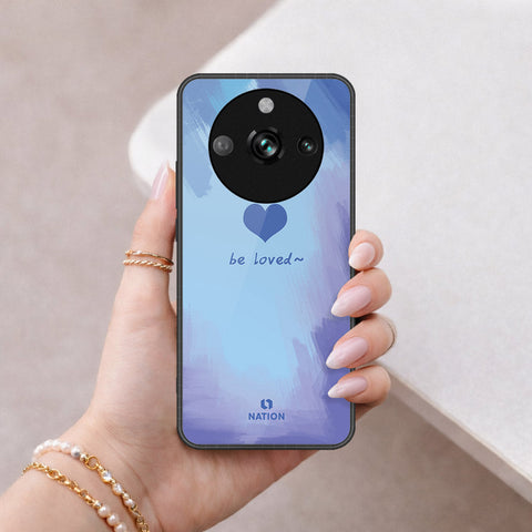 Realme 11 Pro Cover - Onation Heart Series - HQ Ultra Shine Premium Infinity Glass Soft Silicon Borders Case