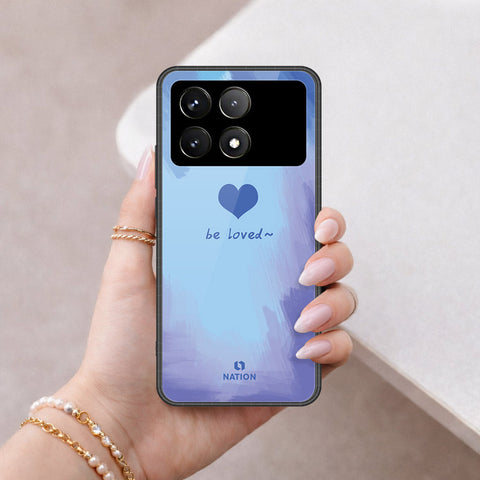 Xiaomi Poco F6 Pro Cover - Onation Heart Series - HQ Ultra Shine Premium Infinity Glass Soft Silicon Borders Case