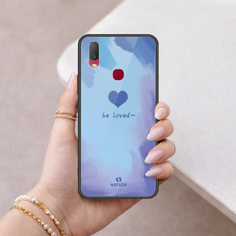 Vivo Y11 2019 Cover - Onation Heart Series - HQ Ultra Shine Premium Infinity Glass Soft Silicon Borders Case