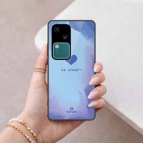 Vivo S18 Cover - Onation Heart Series - HQ Ultra Shine Premium Infinity Glass Soft Silicon Borders Case