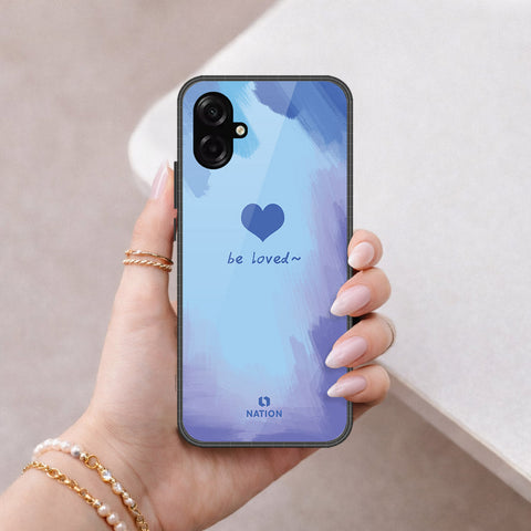 Samsung Galaxy A07 4G Cover - Onation Heart Series - HQ Ultra Shine Premium Infinity Glass Soft Silicon Borders Case