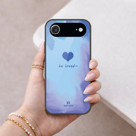 iPhone 17 Air - Onation Heart Series - HQ Ultra Shine Premium Infinity Glass Soft Silicon Borders Case