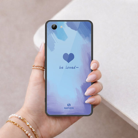 Vivo Y83 Cover - Onation Heart Series - HQ Ultra Shine Premium Infinity Glass Soft Silicon Borders Case