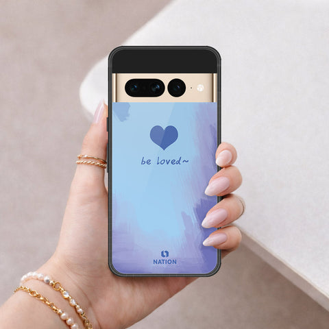 Google Pixel 7 Pro Cover - Onation Heart Series - HQ Ultra Shine Premium Infinity Glass Soft Silicon Borders Case