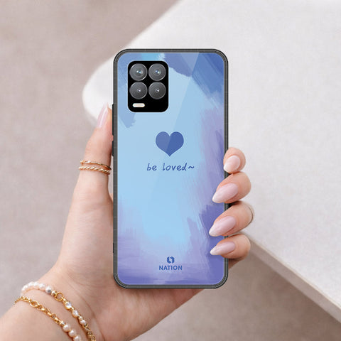 Realme 8 Pro Cover - Onation Heart Series - HQ Ultra Shine Premium Infinity Glass Soft Silicon Borders Case