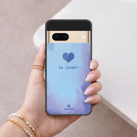 Google Pixel 7 Cover - Onation Heart Series - HQ Ultra Shine Premium Infinity Glass Soft Silicon Borders Case
