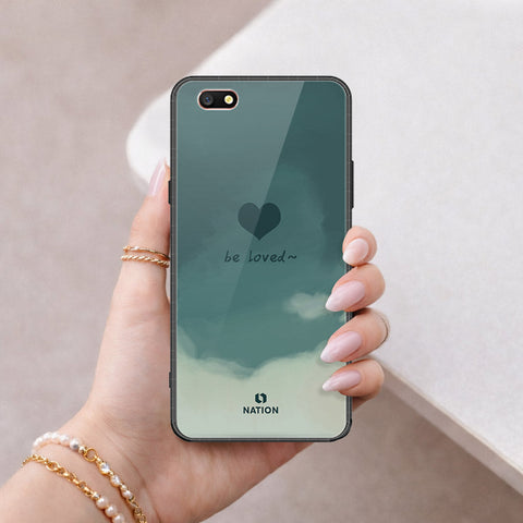 Oppo A77 Cover - Onation Heart Series - HQ Ultra Shine Premium Infinity Glass Soft Silicon Borders Case