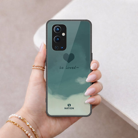 OnePlus 9 Pro Cover - Onation Heart Series - HQ Ultra Shine Premium Infinity Glass Soft Silicon Borders Case