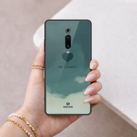 Xiaomi Mi 9T Cover - Onation Heart Series - HQ Ultra Shine Premium Infinity Glass Soft Silicon Borders Case