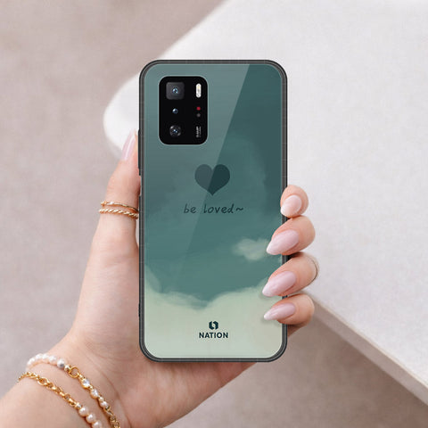 Xiaomi Poco X3 GT Cover - Onation Heart Series - HQ Ultra Shine Premium Infinity Glass Soft Silicon Borders Case