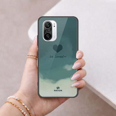 Xiaomi Poco F3 Cover - Onation Heart Series - HQ Ultra Shine Premium Infinity Glass Soft Silicon Borders Case