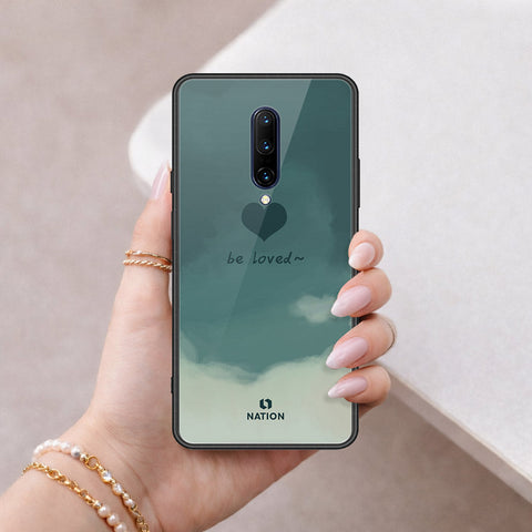 OnePlus 7 Pro Cover - Onation Heart Series - HQ Ultra Shine Premium Infinity Glass Soft Silicon Borders Case