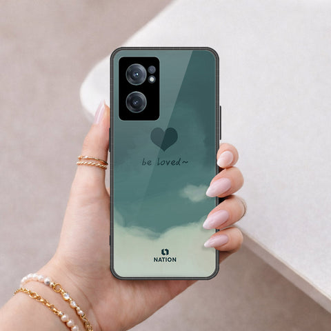 OnePlus Nord CE 2 5G Cover - Onation Heart Series - HQ Ultra Shine Premium Infinity Glass Soft Silicon Borders Case