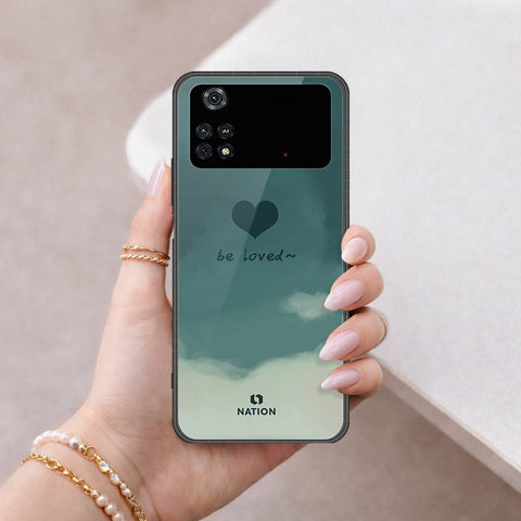 Xiaomi Poco M4 Pro Cover - Onation Heart Series - HQ Ultra Shine Premium Infinity Glass Soft Silicon Borders Case