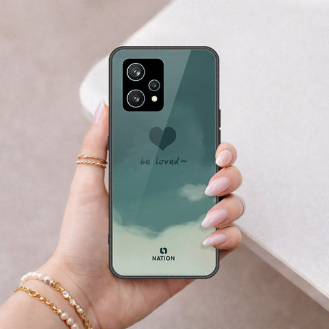 Realme 9 Pro Plus  Cover - Onation Heart Series - HQ Ultra Shine Premium Infinity Glass Soft Silicon Borders Case