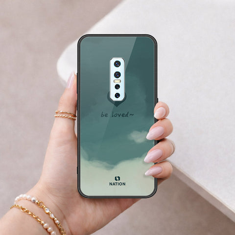 Vivo V17 Pro Cover - Onation Heart Series - HQ Ultra Shine Premium Infinity Glass Soft Silicon Borders Case