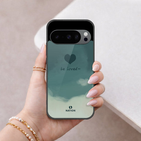 Google Pixel 9 Pro XL Cover - Onation Heart Series - HQ Ultra Shine Premium Infinity Glass Soft Silicon Borders Case