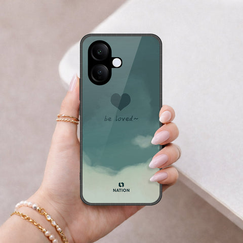 Vivo Y300 Cover - Onation Heart Series - HQ Ultra Shine Premium Infinity Glass Soft Silicon Borders Case