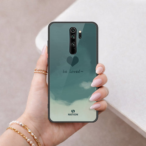 Xiaomi Redmi Note 8 Pro Cover - Onation Heart Series - HQ Ultra Shine Premium Infinity Glass Soft Silicon Borders Case