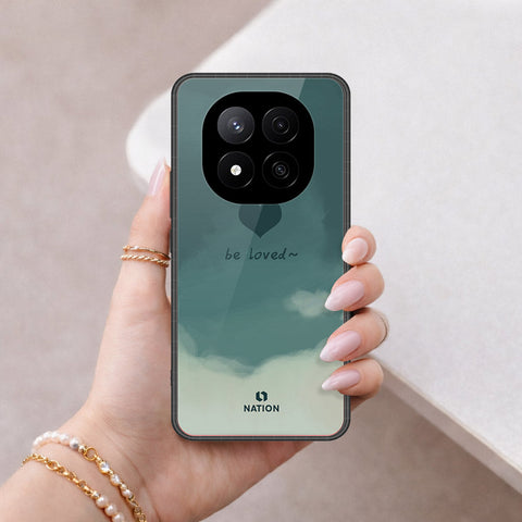 Xiaomi Poco X7 Cover - Onation Heart Series - HQ Ultra Shine Premium Infinity Glass Soft Silicon Borders Case