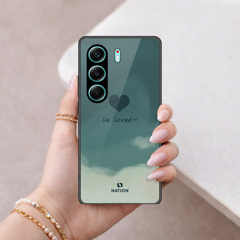 Tecno Camon 40 Pro 5G Cover - Onation Heart Series - HQ Ultra Shine Premium Infinity Glass Soft Silicon Borders Case