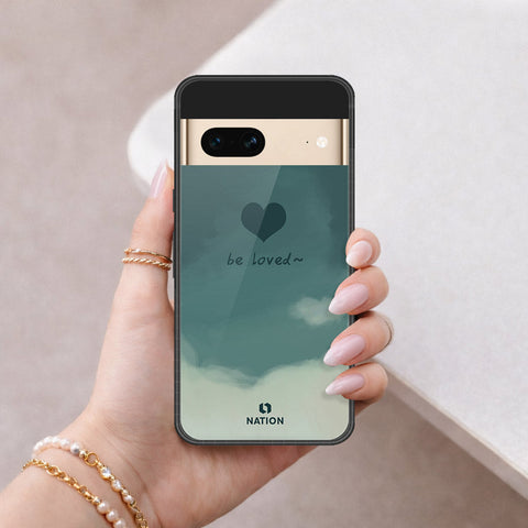 Google Pixel 7 Cover - Onation Heart Series - HQ Ultra Shine Premium Infinity Glass Soft Silicon Borders Case