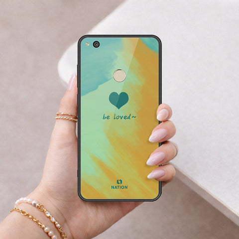 Huawei Honor 8 Lite Cover - Onation Heart Series - HQ Ultra Shine Premium Infinity Glass Soft Silicon Borders Case