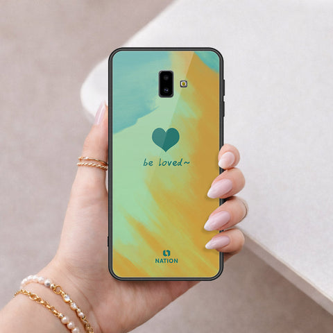 Samsung Galaxy J6 Prime Cover - Onation Heart Series - HQ Ultra Shine Premium Infinity Glass Soft Silicon Borders Case