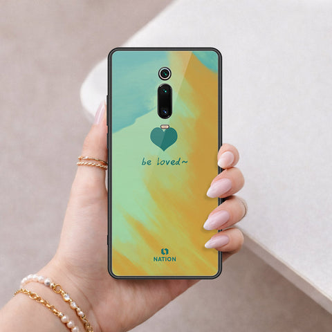 Xiaomi Mi 9T Cover - Onation Heart Series - HQ Ultra Shine Premium Infinity Glass Soft Silicon Borders Case