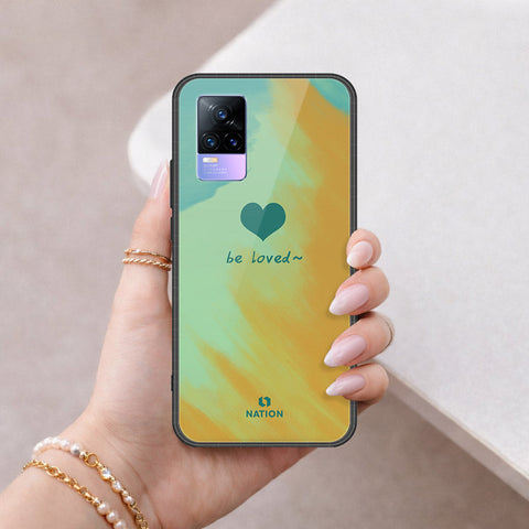 Vivo Y73 Cover - Onation Heart Series - HQ Ultra Shine Premium Infinity Glass Soft Silicon Borders Case