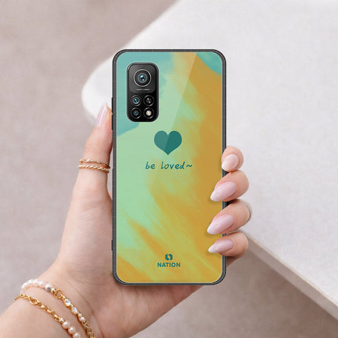Xiaomi Mi 10T Pro Cover - Onation Heart Series - HQ Ultra Shine Premium Infinity Glass Soft Silicon Borders Case